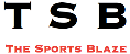 TSB The Sports Blaze logo
